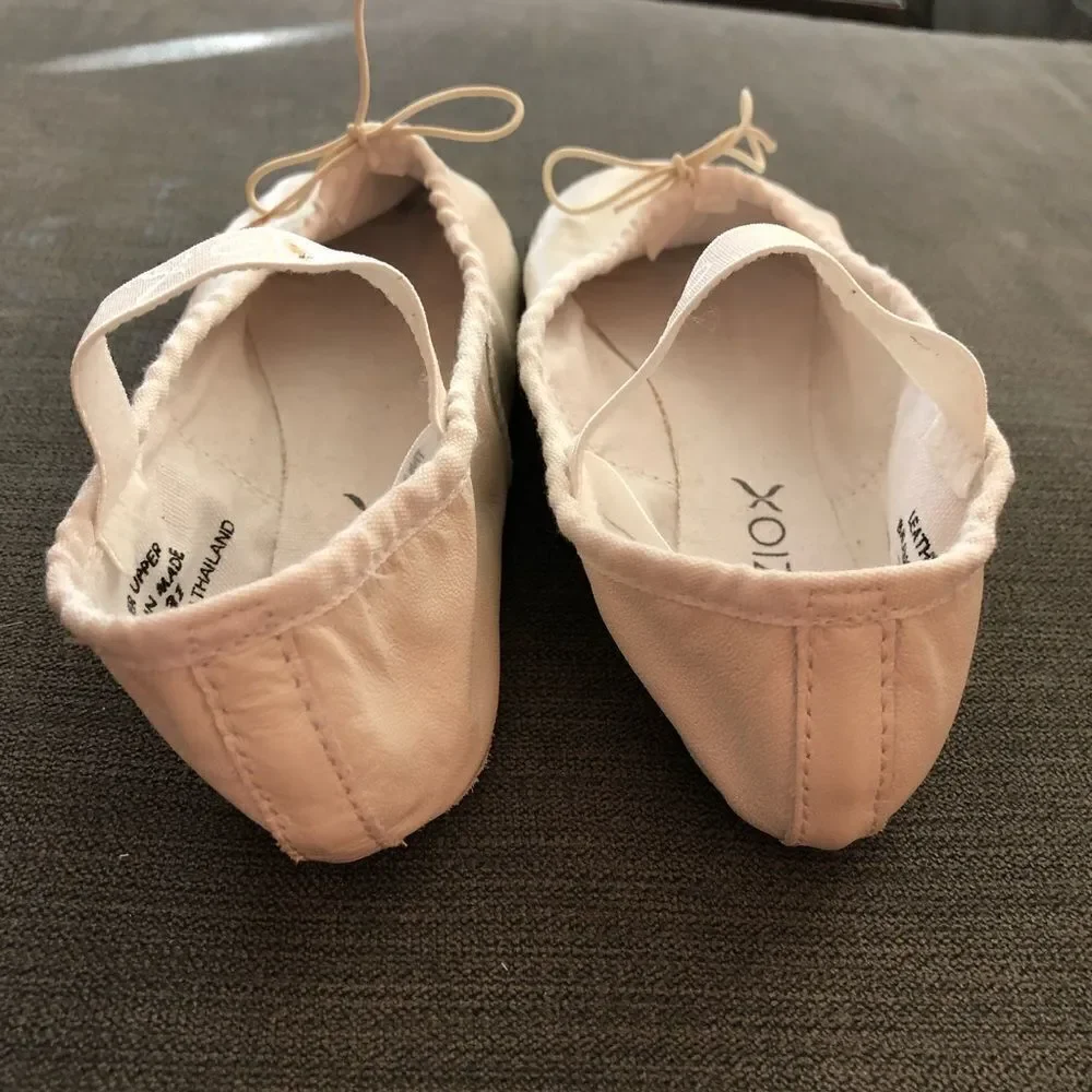 Capezio Kids White Ballet Shoes